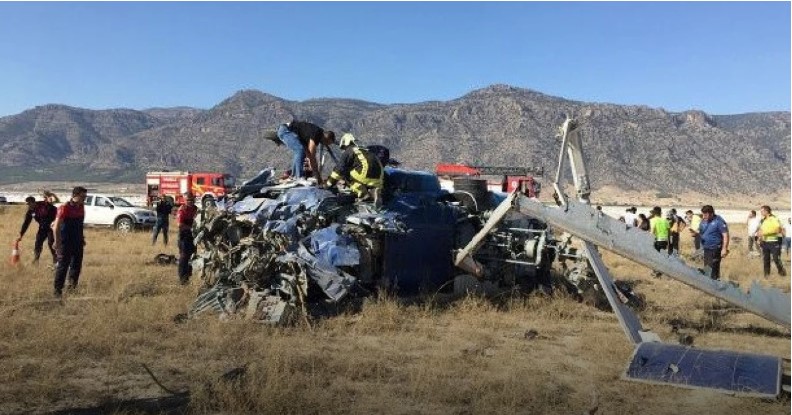 Түркияда ресейлік тікұшақ құлады