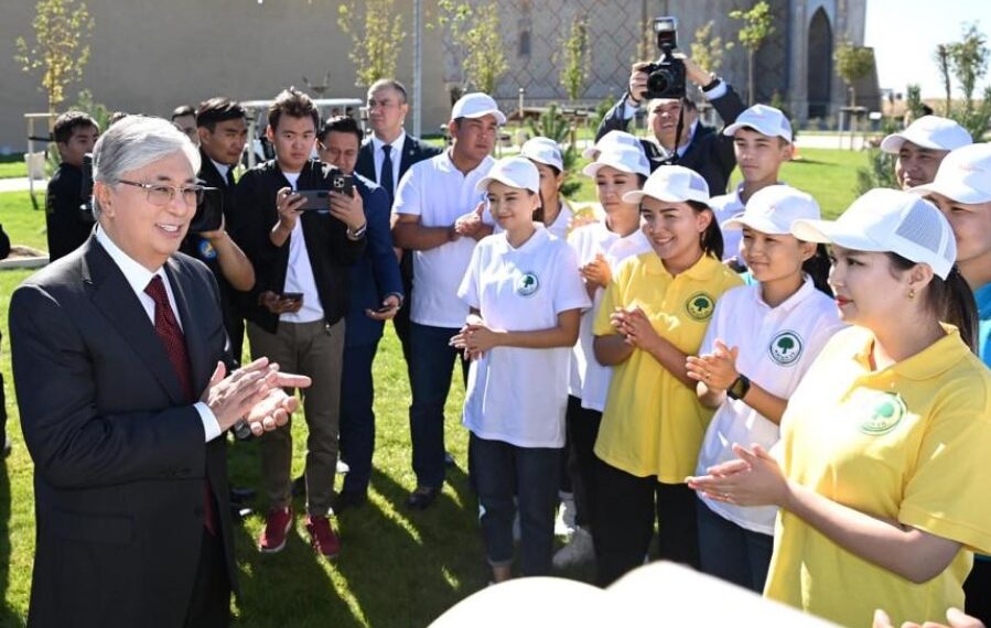 Мемлекет басшысы экобелсенділердің іс-шарасына қатысты
